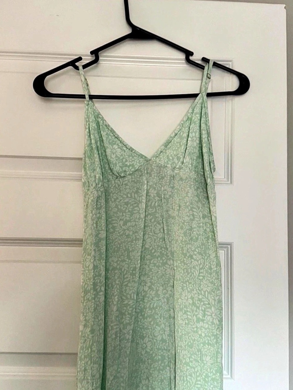 Billabong Floral Maxi Dress in Green Like New